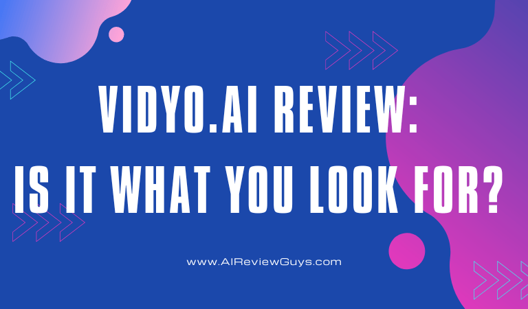 Vidyo.ai Review: Pros, Cons, Pricing, and More (2024)