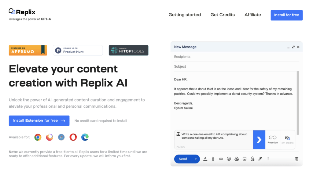 replix-review-homepage