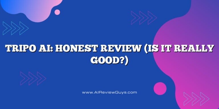 Tripo AI: Honest Review (Is it really good?)
