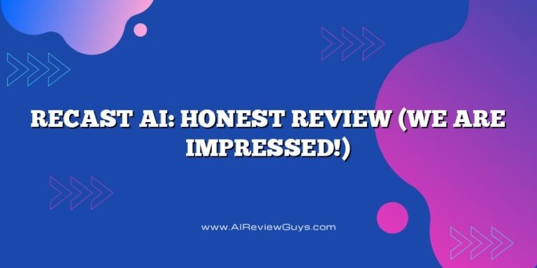 Recast AI: Honest Review (We are impressed!)