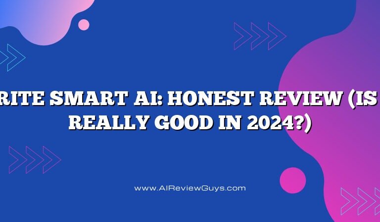 Write Smart AI: Honest Review (Is it really good in 2024?)