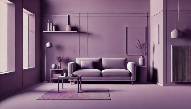 interior design minimalistic illustration