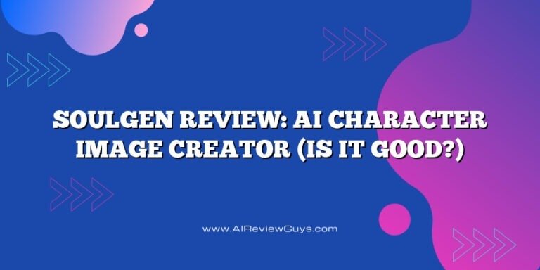 SoulGen Review: AI Character Image Creator (Is It Good?)