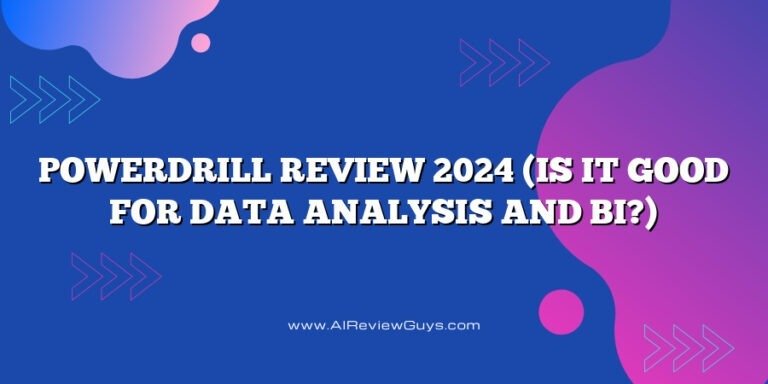 Powerdrill Review 2024 (Is It Good for Data Analysis and BI?)