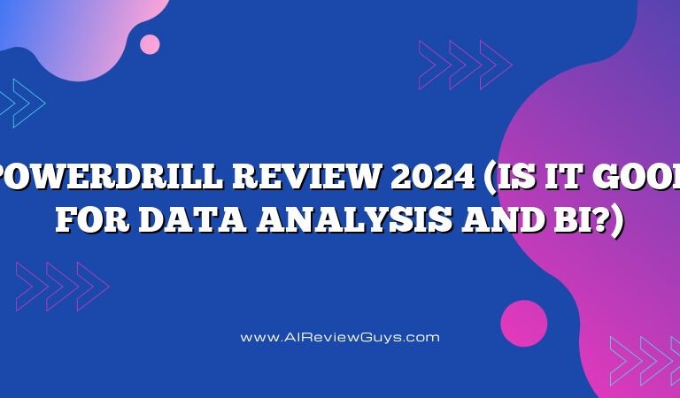 Powerdrill Review 2024 (Is It Good for Data Analysis and BI?)